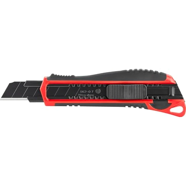 4K5 Solides Cuttermesser mit rostfreien, Carbon-Beschichteten Abbrechklingen – Bild 2