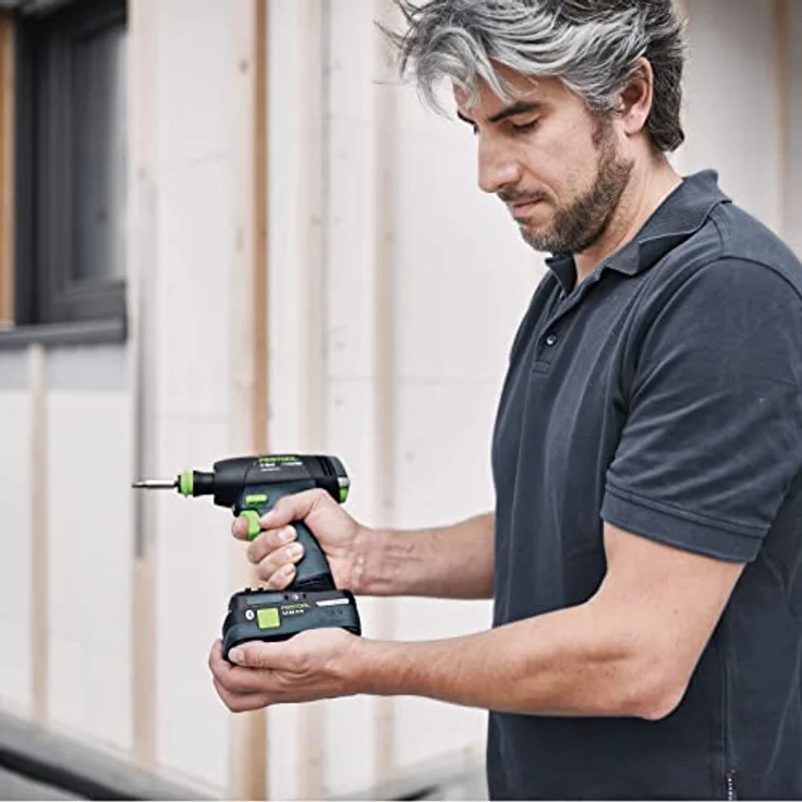 Festool Akku-Bohrschrauber T 18+3 HPC 4,0 I-Set, 2x4,0 Ah +Lader im Systainer – Bild 6