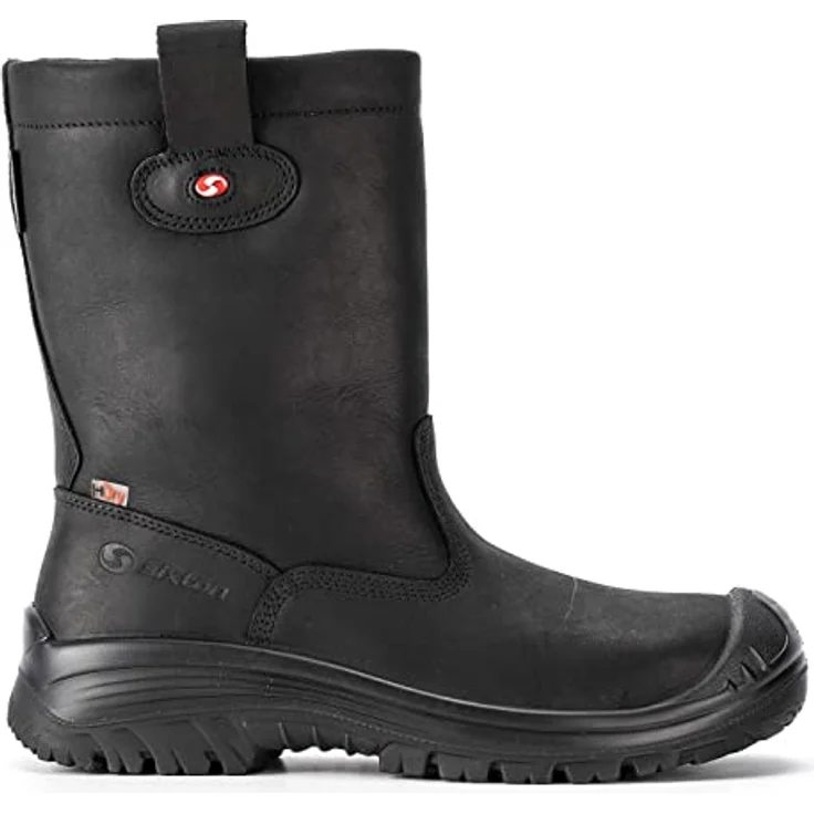 Sixton Peak Werklaars Montana S3 Sicherheitsschuhe, Schwarz, wasserdicht, mit Wollfutter, ESD-zertifiziert, Größe 43 – Bild 6