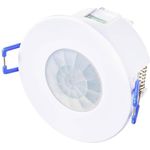 Sygonix SY-5995928 Decke PIR-Bewegungsmelder 360 ° Relais Weiß IP20