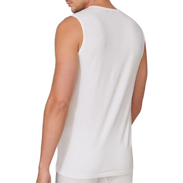 Schiesser Herren Unterhemd, 5er Pack aus 95% Organic Cotton, Weiss – Bild 3