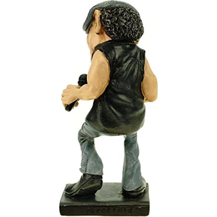 Funny Live Rockstar Brian by Warren Stratford lustige Figur Skulptur Karikatur – Bild 5