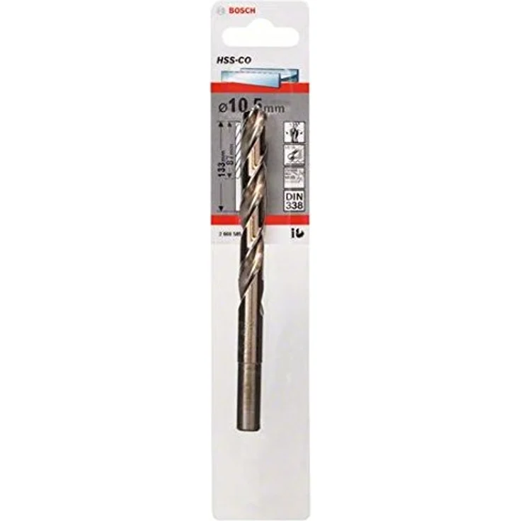 Bosch Professional Metallbohrer HSS-Cobalt (Ø 10,5 mm) – Bild 6