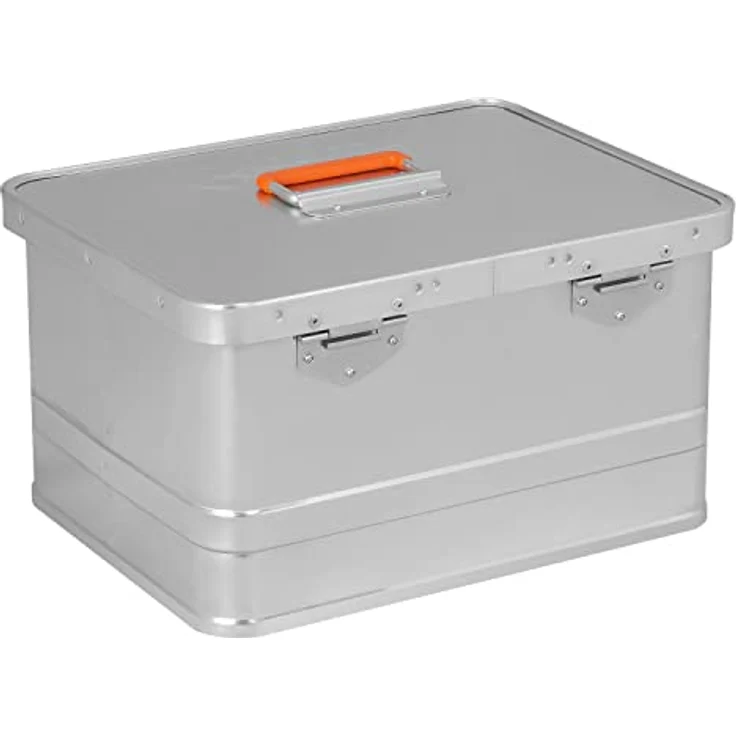 ALUBOX Werkzeugkiste EASY 29L Inhalt Außenmaße L 43,5 x B 35,5 x H 25 cm Alukiste mit Griff oben abschließbar – Bild 3