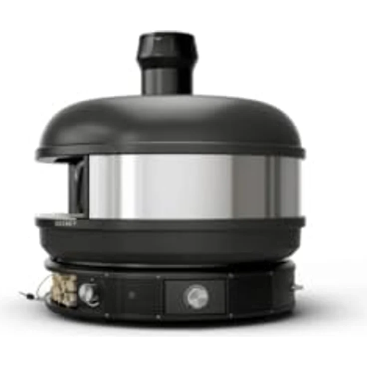 GOZNEY° Gozney Dome Pizzaofen, Dual-Fuel mit 500 °C Temperatur, inkl. Cordierit-Steinplatte und Gasbrenner – Bild 5