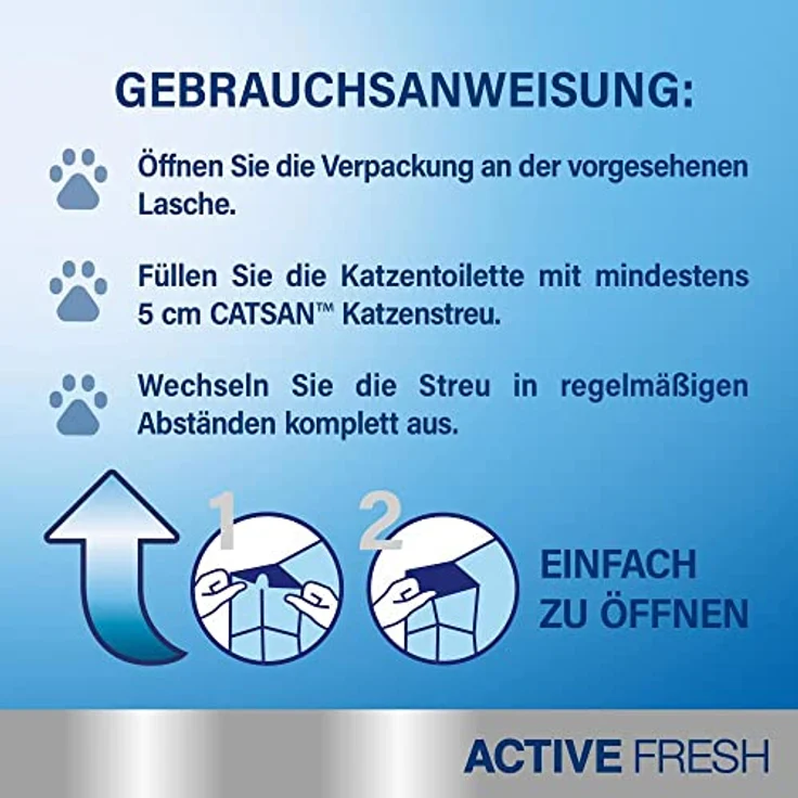 Catsan Active Fresh Klumpstreu 8l – Bild 3