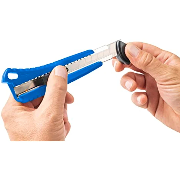 DAHLE Cutter 18 mm, Ersatzmesser mit 10 Abbrechklingen für Cutter 10865/10875/10885 – Bild 4