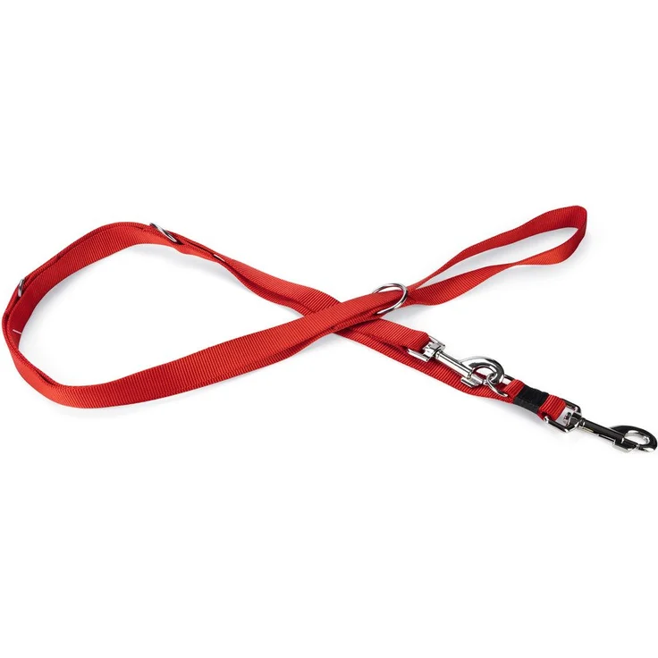 Karlie Hundeleine Karlie ASP Führleine - Rot 10 mm, 200 cm, verstellbar