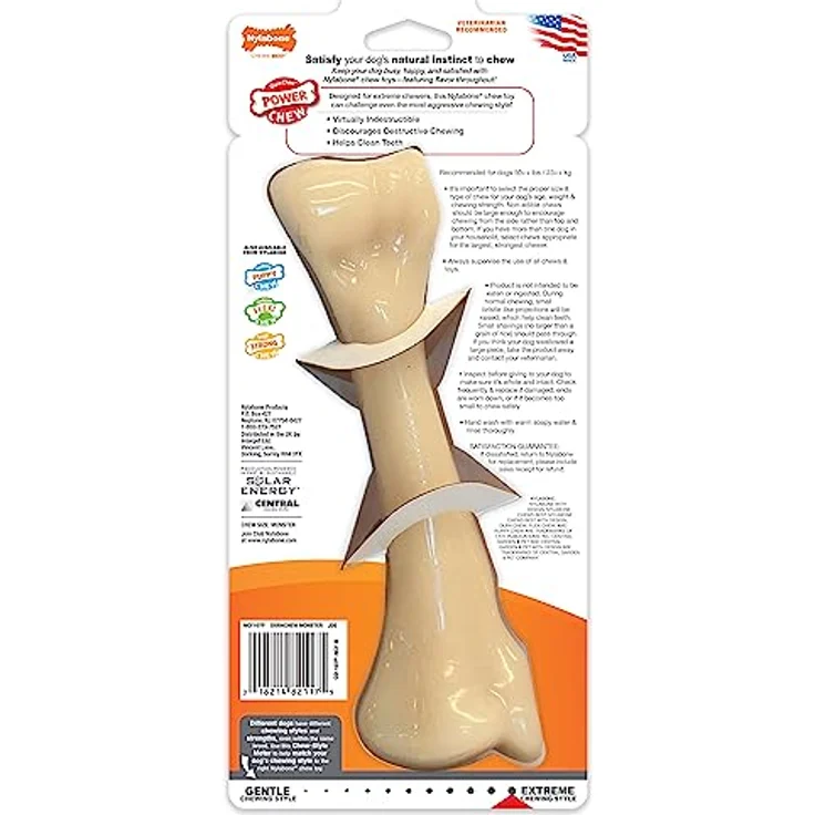 Nylabone Extreme Chew Bone Kipsmaak, Hundespielzeug – Bild 8