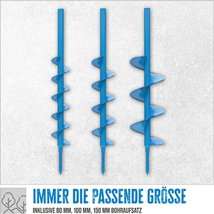 Güde Handerdbohrer GH 80-150 3IN1 mit 3 Aufsätzen – Bild 6