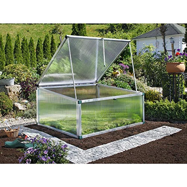 Beckmann FT3 Frühbeet Typ Allgäu Modell 3 Größe 2 mit 16 mm Polycarbonat Stegdreifachplatten – Bild 4