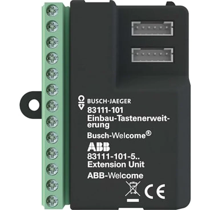 Busch-Jaeger Einbau-Tastenerweiterung 83111-101, Schalter-Zubehör für die Elektroinstallation – Bild 2