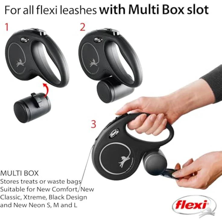 Flexi NEW NEON S neon-pink GURT 5 m – Bild 6