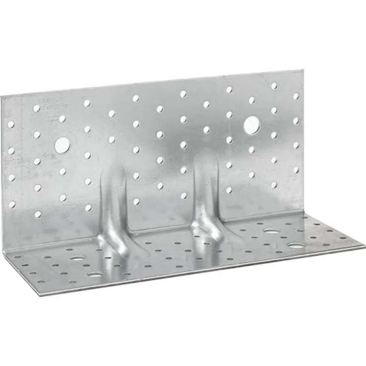 SIMSON Winkelverbinder ABR 255x100x120 mm, feuerverzinkter Stahl mit hoher Tragfähigkeit für Holz- und Betonanschlüsse – Bild 1
