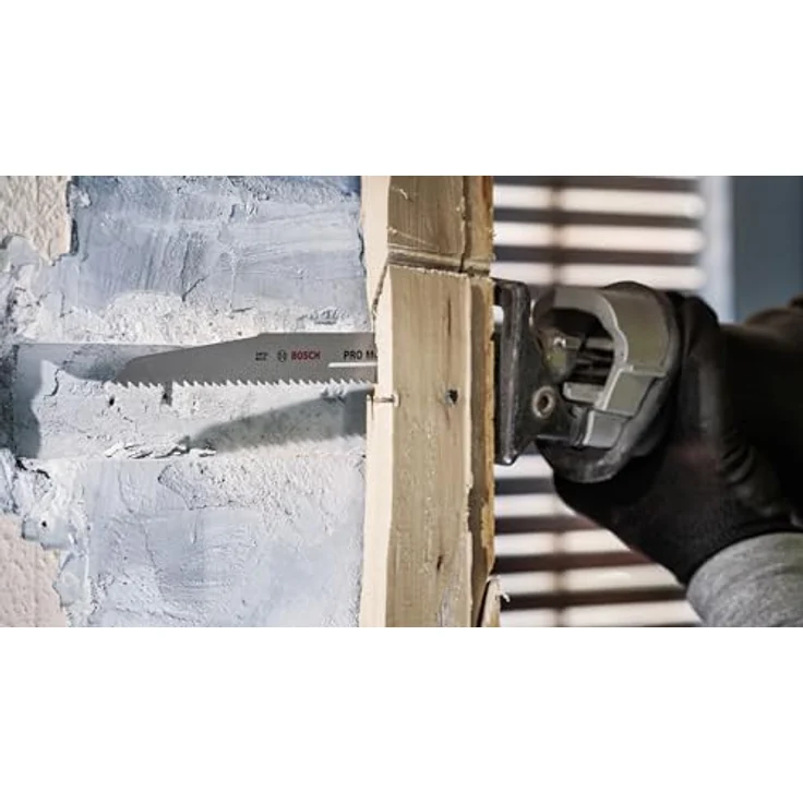 Bosch 16x PRO Tough Box Demolition Säbelsägeblatt-Set, 16-tlg. (für Rohre und Profile aus Metall, Nichteisenmetalle, Länge mm, Professional Zubehör Säbelsäge) – Bild 5