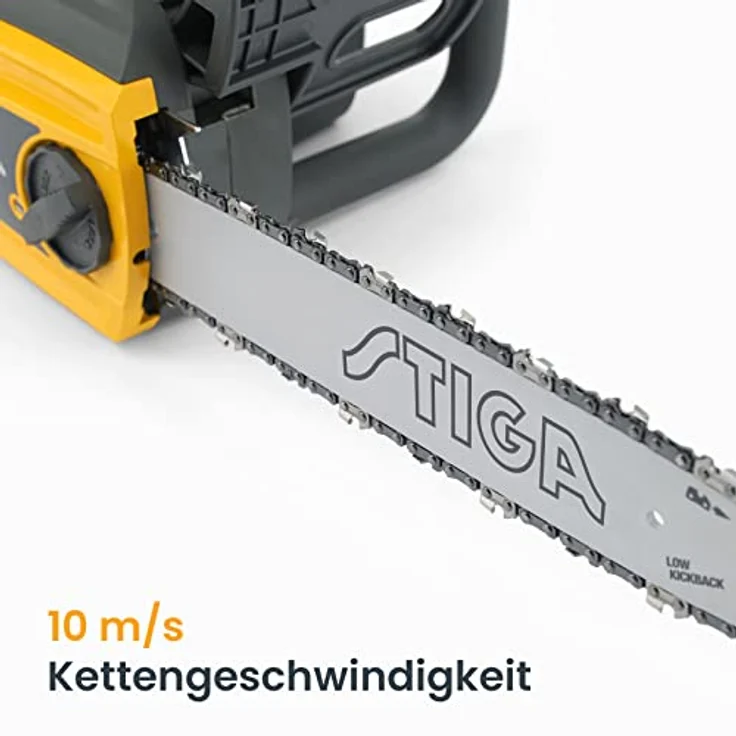 STIGA Elektro-Kettensäge, 35 cm Schwertlänge, CS 118c 14" – Bild 5