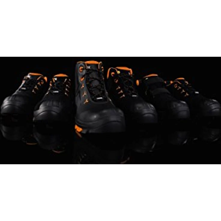 Uvex 2 Vibram S3 HI HRO SRC 65222, Schutzschuhe aus wasserabweisendem Narbenleder mit durchtrittsicherer Zwischensohle, Größe 52 EU – Bild 5