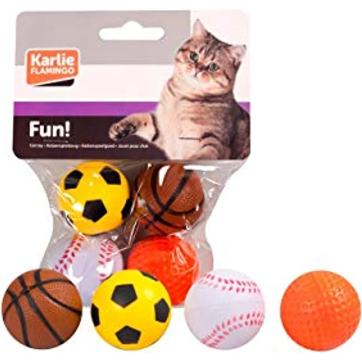 Karlie Schwammball 4cm 4er – Bild 1