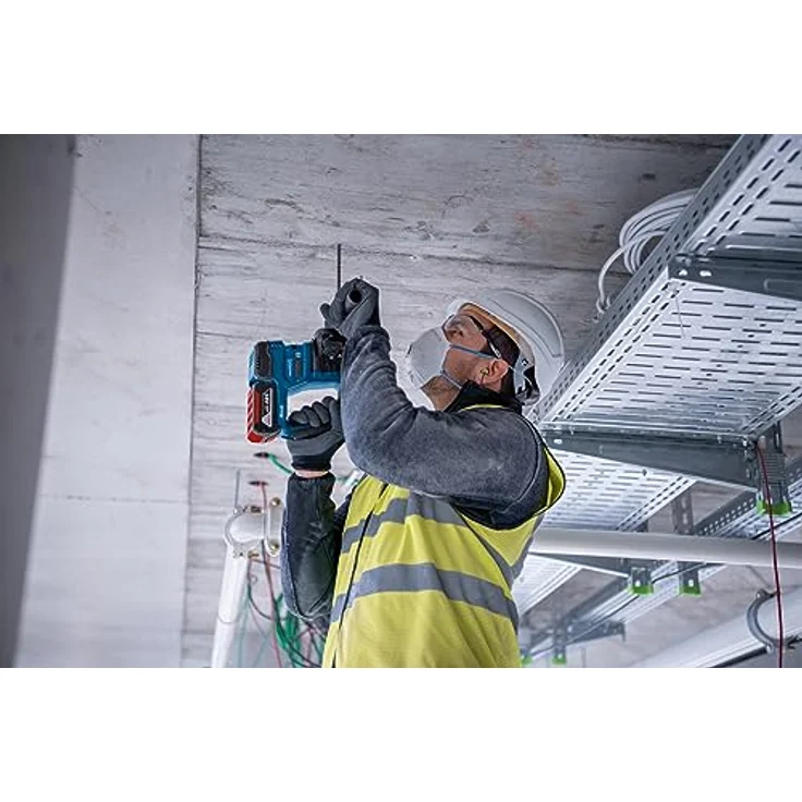 Bosch Professional 18V System Akku-Bohrhammer GBH 18V-22 (mit SDS plus, ideal zum Bohren von 6- bis 10-mm-Löchern, KickBack Control und Vibration Control) – Bild 5