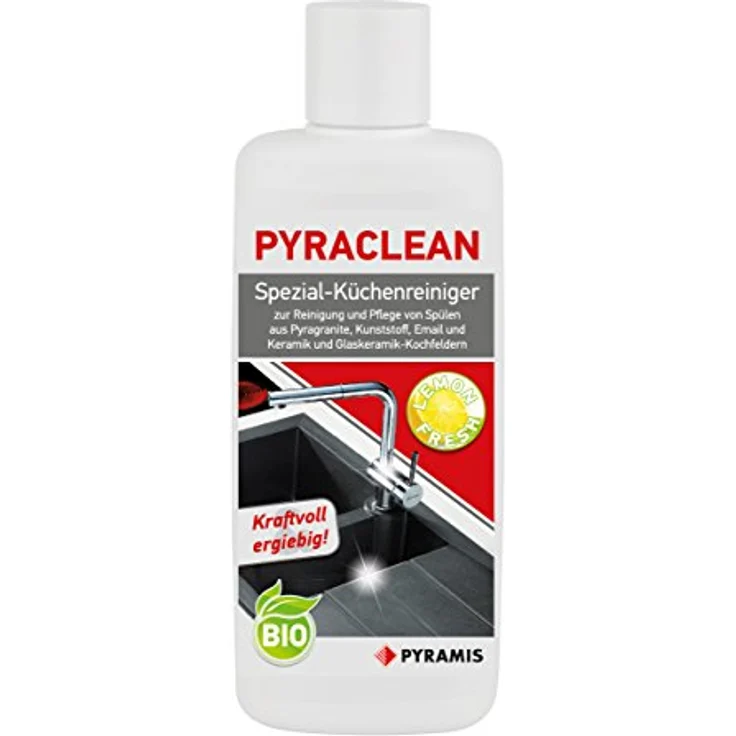 PYRAMIS 200 ml Pyraclean Reinigungsmittel Zubehör Granitspülen Inhalt, (1er Pack) – Bild 1