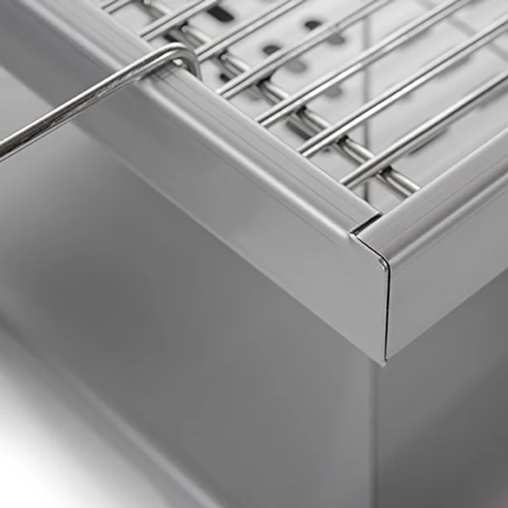 Thüros Edelstahl Holzkohlegrill Tischgrill T1 (TTE30) – Bild 5