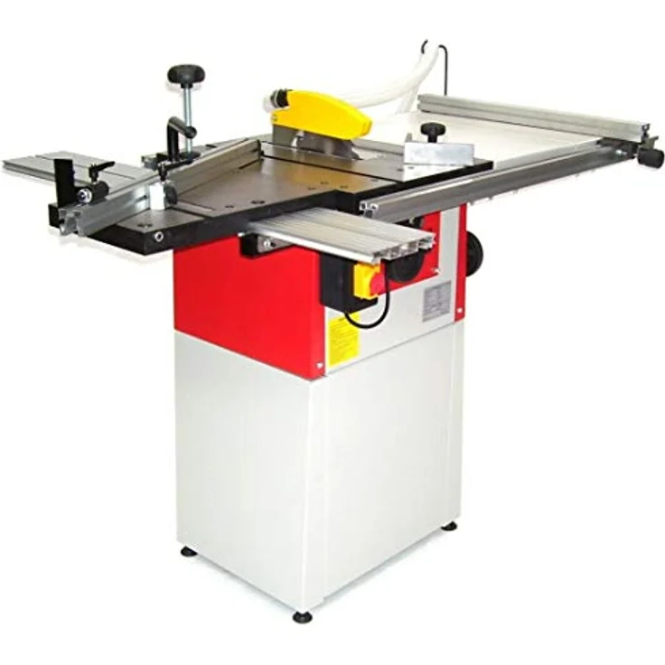 Apex Formatkreissäge TS200, vielseitige Tischkreissäge mit Graugusstisch, 1100W Motor, 60 mm Schnitthöhe, 55689 Formattisch - Preisvergleich – Bild 5