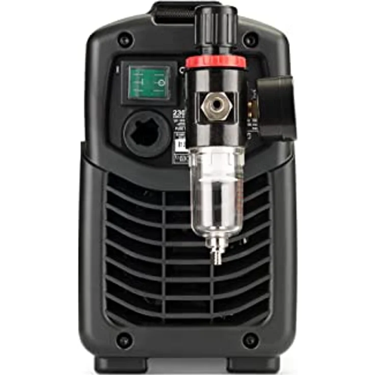 Telwin Infinity Plasma 40, Inverter-Druckluft-Plasmaschneider mit PH Brenner, 15 mm Schnittstärke, 7 kg leicht, automatische Brennerkühlung – Bild 3