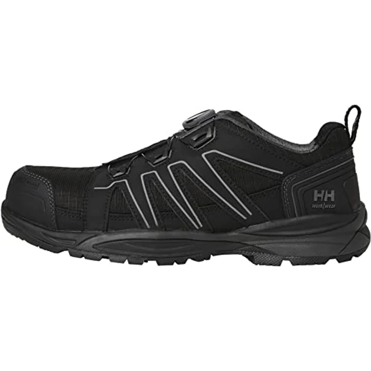 Helly Hansen Manchester Low BOA S3S, Sicherheitsschuhe mit Komposit-Zehenkappe, schwarz – Bild 1