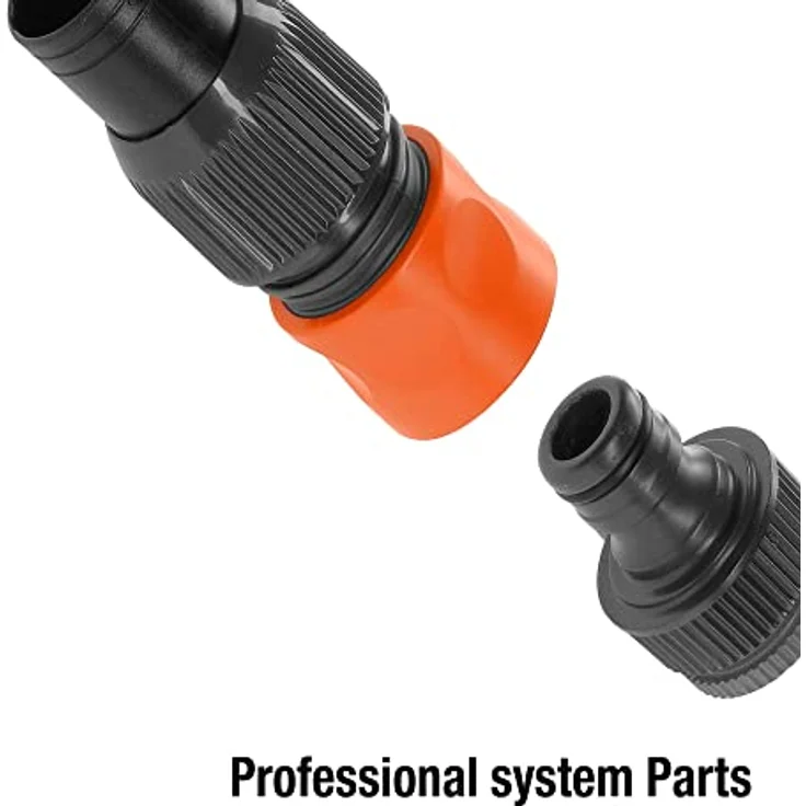 Gardena Profi-System Pumpen-Anschlusssatz: Schlauchkupplung für 19 mm (3-4 Zoll)-Schläuche, für einen höheren Wasserdurchfluss (1752-20) – Bild 3