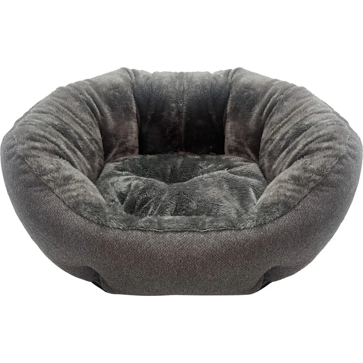 Trend Line Tierbett MyPlace Hundebett Frida anthrazit, ideal für kleine Hunde, Polyesterstoff, waschbar bis 60° C