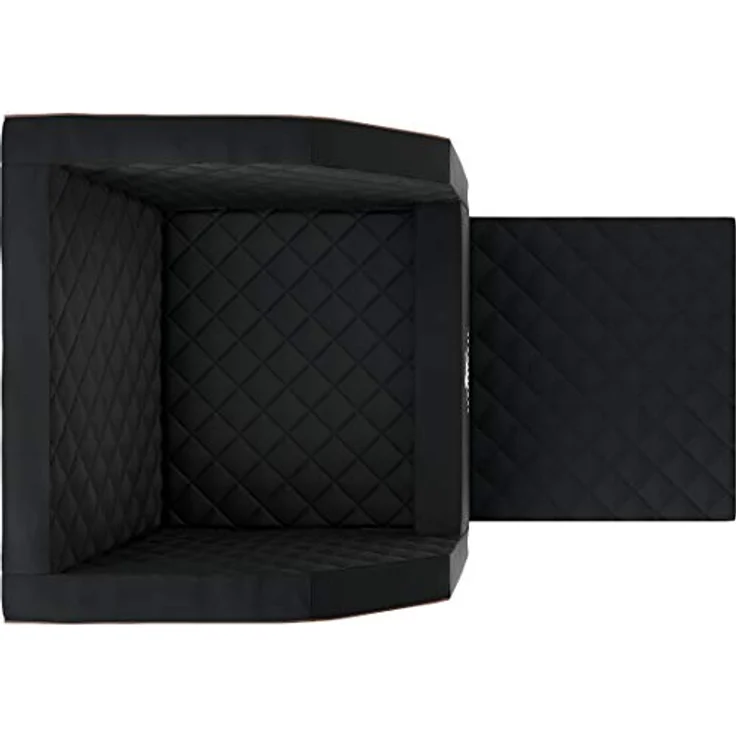 Knuffelwuff Auto Hunde Sitzschutz Cargo für den Vordersitz schwarz 45x45x30cm – Bild 3