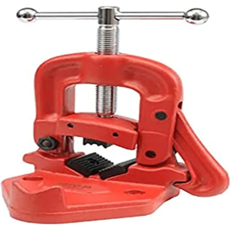 YATO BENCH PIPE VICE 2, Schraubstock aus harter Legierung S55C, flexibel und langlebig