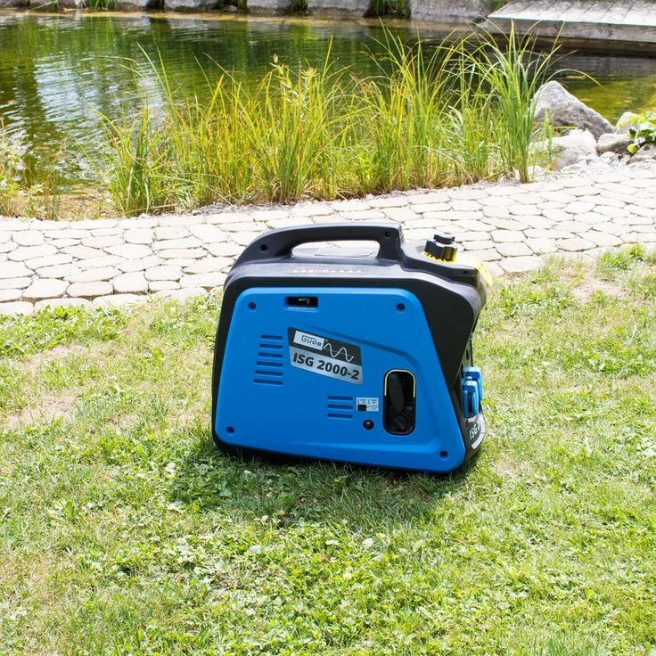 Güde Inverter-Stromerzeuger ISG 2000-2 Seilzugstarter, max. 2000 W, 1700 W Dauerleistung, 4,1 l Tankinhalt 3,9 h Laufzeit 40720 – Bild 6