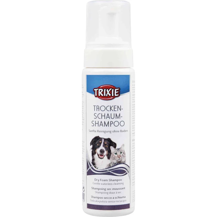 Trixie Trocken-Schaum-Shampoo für Hunde & Katzen 230 ml – Bild 1