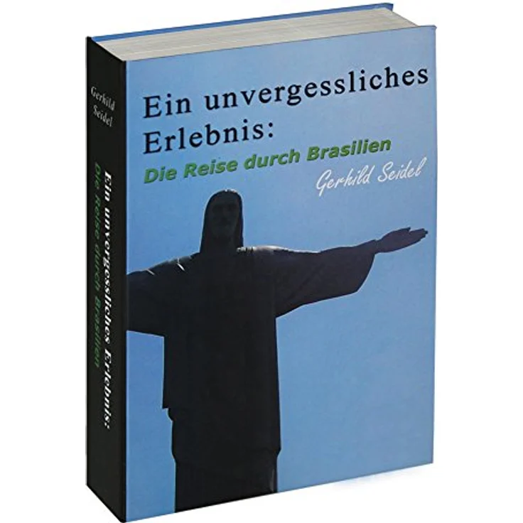 HMF 80905 Buchsafe, getarnte Geldkassette mit echten Papierseiten, Brasilien, 23,0 x 15,0 x 4,0 cm – Bild 3