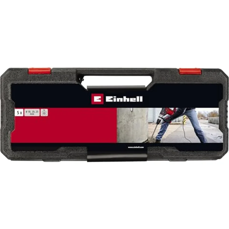 Einhell Bohrhammer-Zubehör 5 SDS-Max Bohr-Meissel-Set – Bild 3