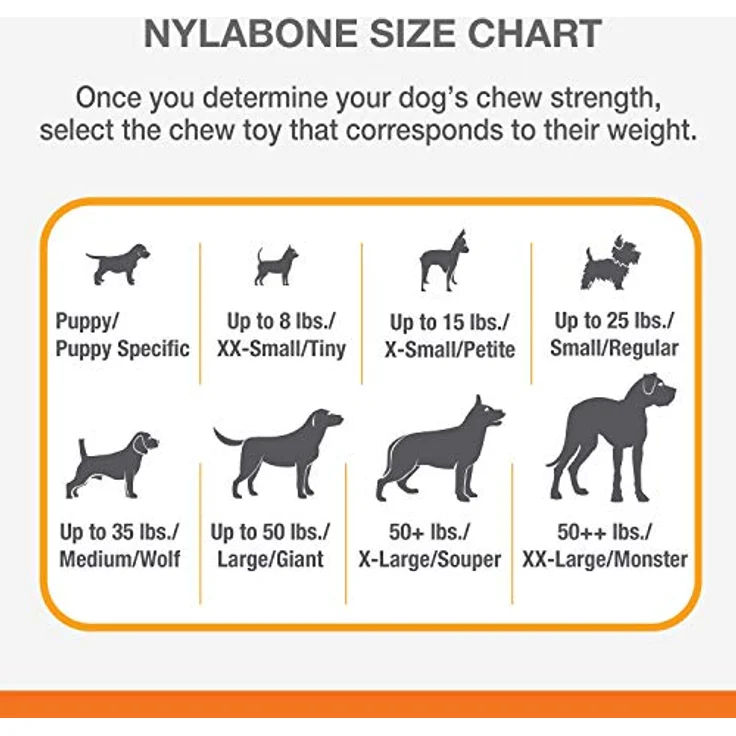 Nylabone Dura Power Chew Monster Curve Bone Bison Xtreme, Hundespielzeug – Bild 4