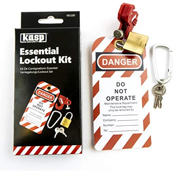 Kasp K81100 Verriegelungs- - Lockout-Set, 4 Stück – Bild 4