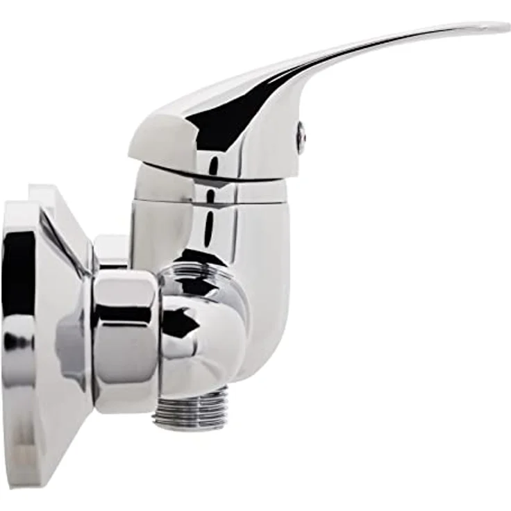 'aquaSu® Basic Einhandmischer Tiado für Brause, Chrom, Wasserhahn, Einhebelmischer – Bild 2
