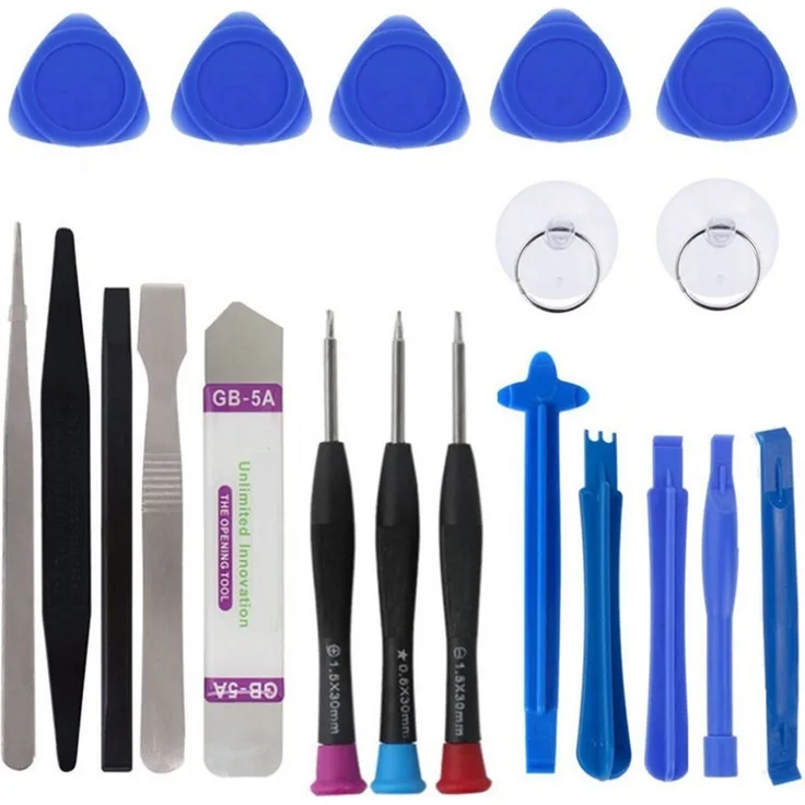 BAYLI Werkzeugkoffer 20 Teiliges Handy Reparatur Werkzeugset, Universal Feinmechaniker mit Chrom-Vanadium-Stahl