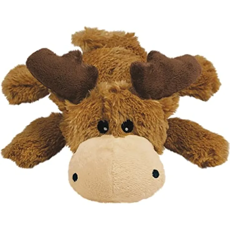 KONG – Cozie Marvin Moose – Quietschendes Hundeplüschtier für Drinnen – Für Sehr Große Hunde