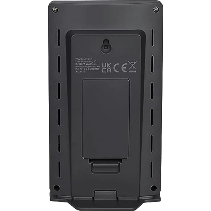 TFA Dostmann Funk-Thermo-Hygrometer Xena Home, Digital mit 100 m Sensor-Reichweite, Temperatur- und Feuchtigkeitsanzeige, inklusive Komfort-Smiley – Bild 3