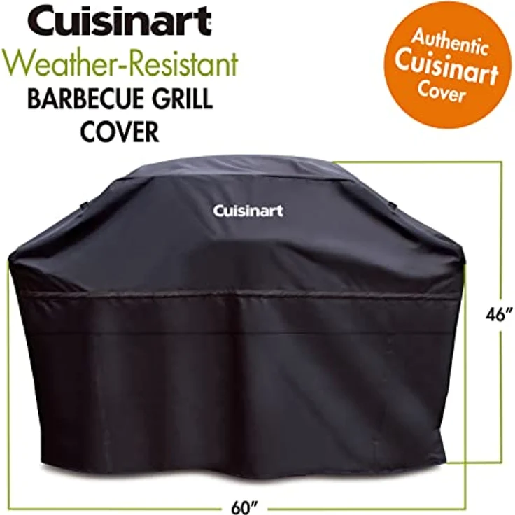 Cuisinart CGC-60B Grillabdeckung, schwarz, Polyester – Bild 2