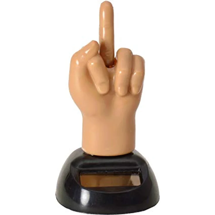 Out of the Blue Bewegliche Figur Mittelfinger – Bild 1