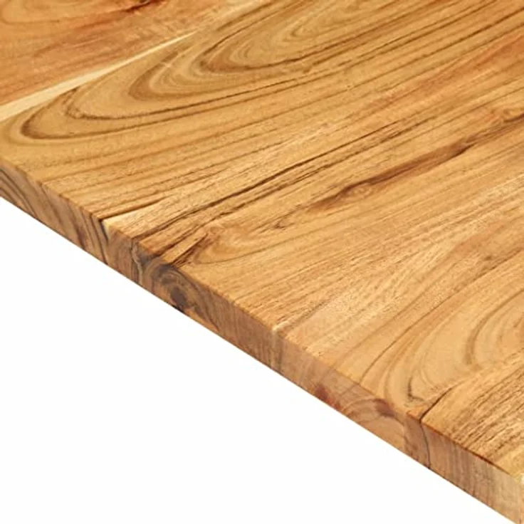 vidaXL Badezimmer-Waschtischplatte Massivholz Akazie 60 x 55 x 2,5 cm – Bild 6