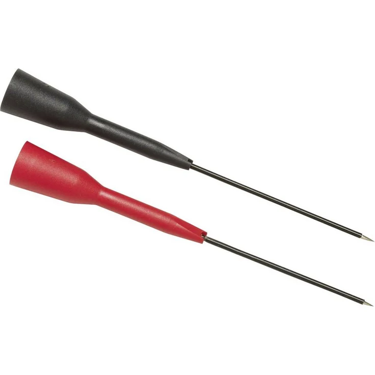 Fluke TP88 Prüfspitzen-Set, 2 mm Buchse CAT I, rot und schwarz, stabil und isoliert