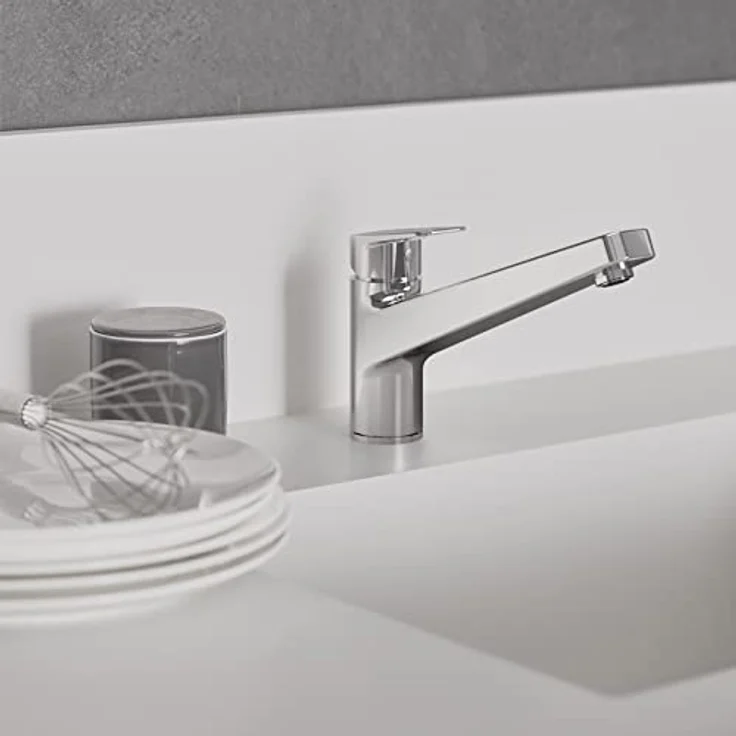 Ideal Standard Ceraplan Neo 1, Küchenarmatur in Chrom mit ECO-Funktion und 360° schwenkbarem Auslauf – Bild 5
