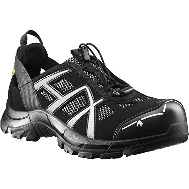 Haix Black Eagle Safety 61 Low ESD, Sicherheitssandale S1P, schwarz/silber, EU-Schuhgrösse 49 – Bild 1
