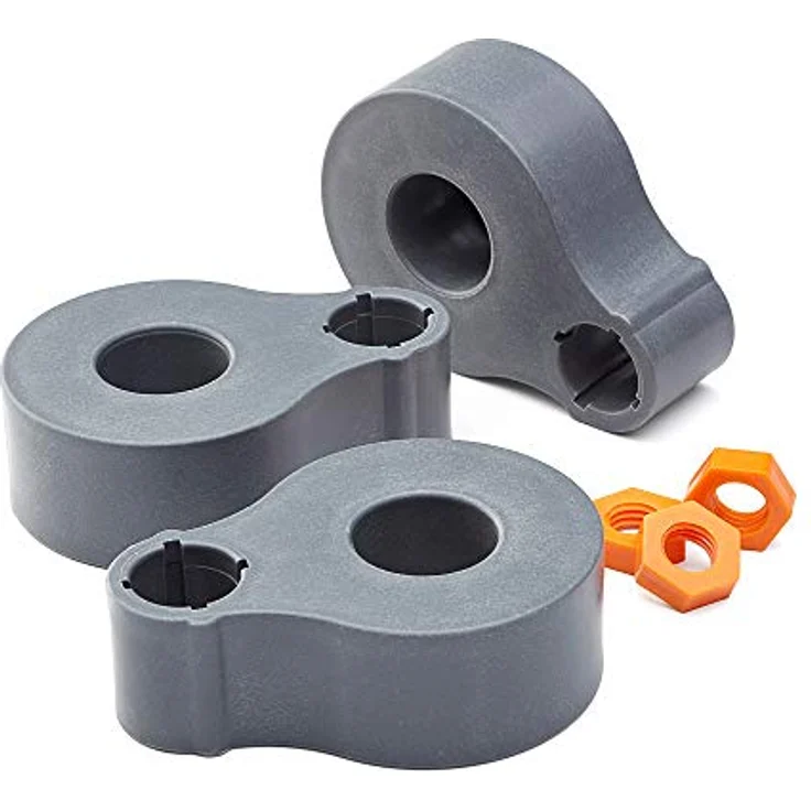 BORA Centipede 3-teiliges P-Tops Set, CA0103, Zubehör zur Schutzvorrichtung mit 360° Drehung, kompatibel mit allen Bora Tausendfüßer-Arbeitsständern – Bild 1