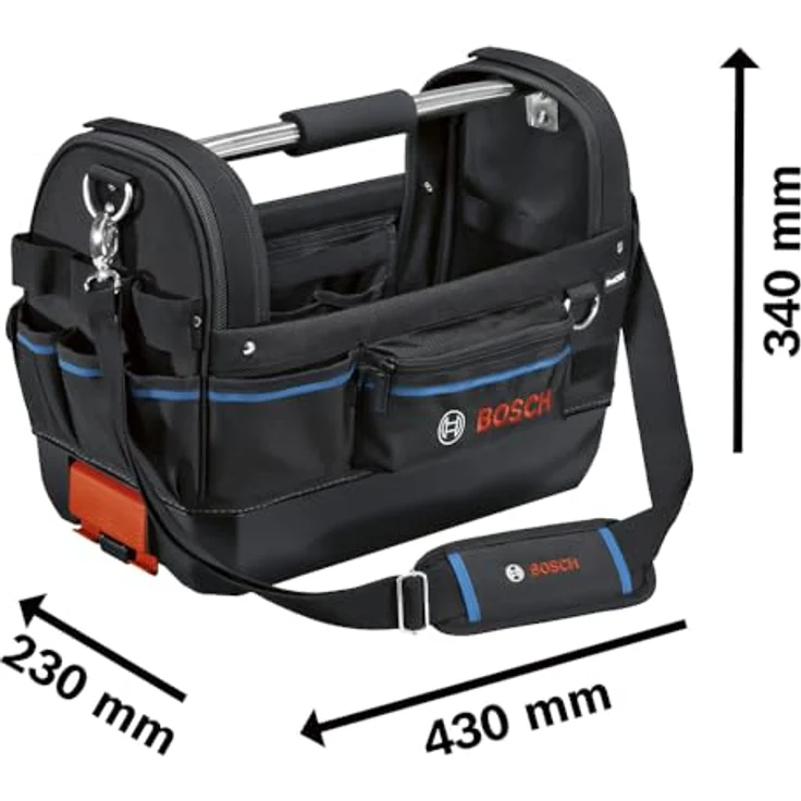 Bosch Professional Werkzeugtasche GWT 20 (ProClick System, kompatibel mit L-BOXX) – Bild 5